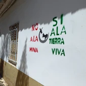 No a la mina, Sí a la tierra viva No a la mina, Sí a la tierra viva
