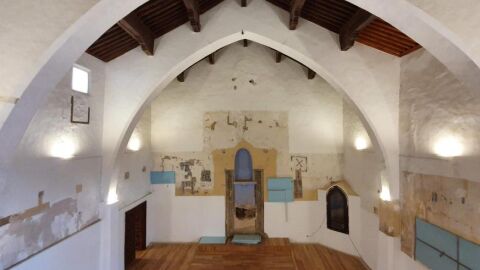 Interior de la sinagoga de Híjar Interior de la sinagoga de Híjar