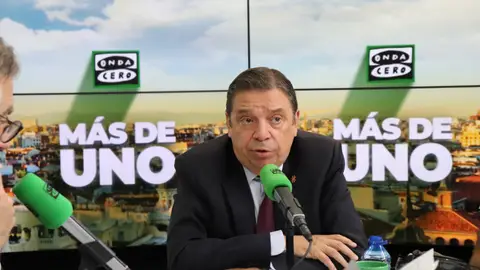 Luis Planas, ministro de Agricultura, Pesca y Alimentación, en Más de uno Luis Planas, ministro de Agricultura, Pesca y Alimentación, en Más de uno/ Verónica del Castillo/ ondacero.es