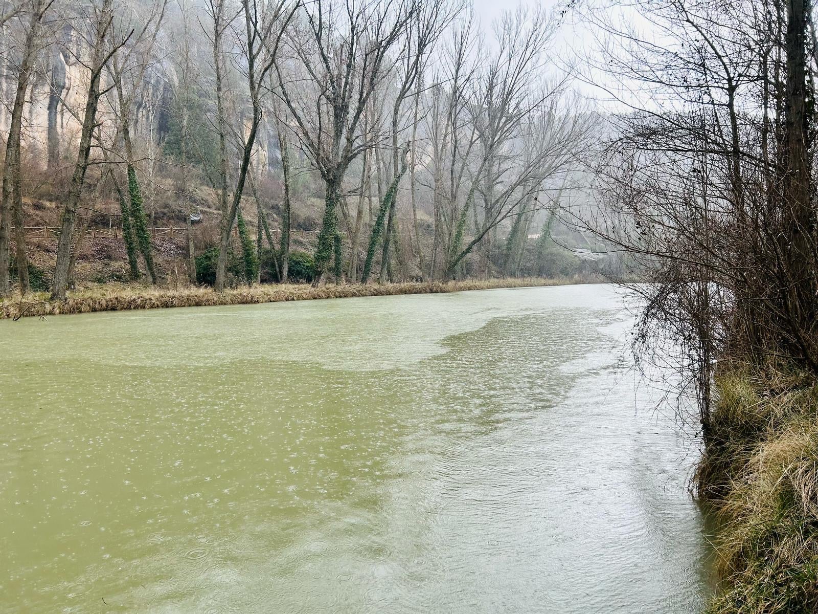 El caudal de Júcar se sextuplica en Cuenca en una semana El caudal de Júcar se sextuplica en Cuenca en una semana