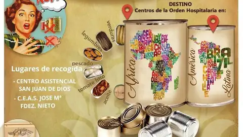 El Centro Asistencial San Juan de Dios pone en marcha la campaña "Danos la lata" .