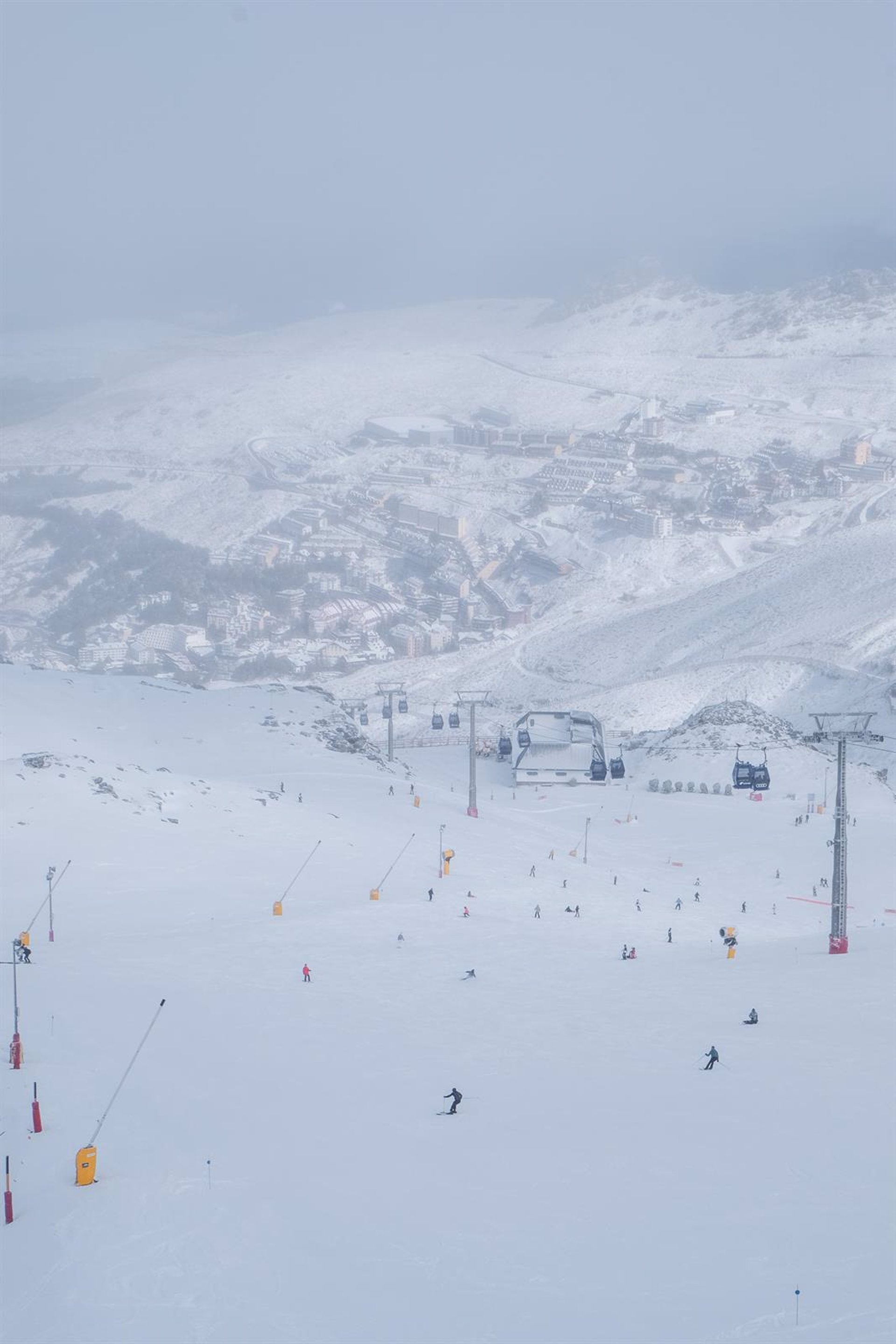 La borrasca Jana deja lluvias intensas y nieve en la provincia de Granada La borrasca Jana deja lluvias intensas y nieve en la provincia de Granada