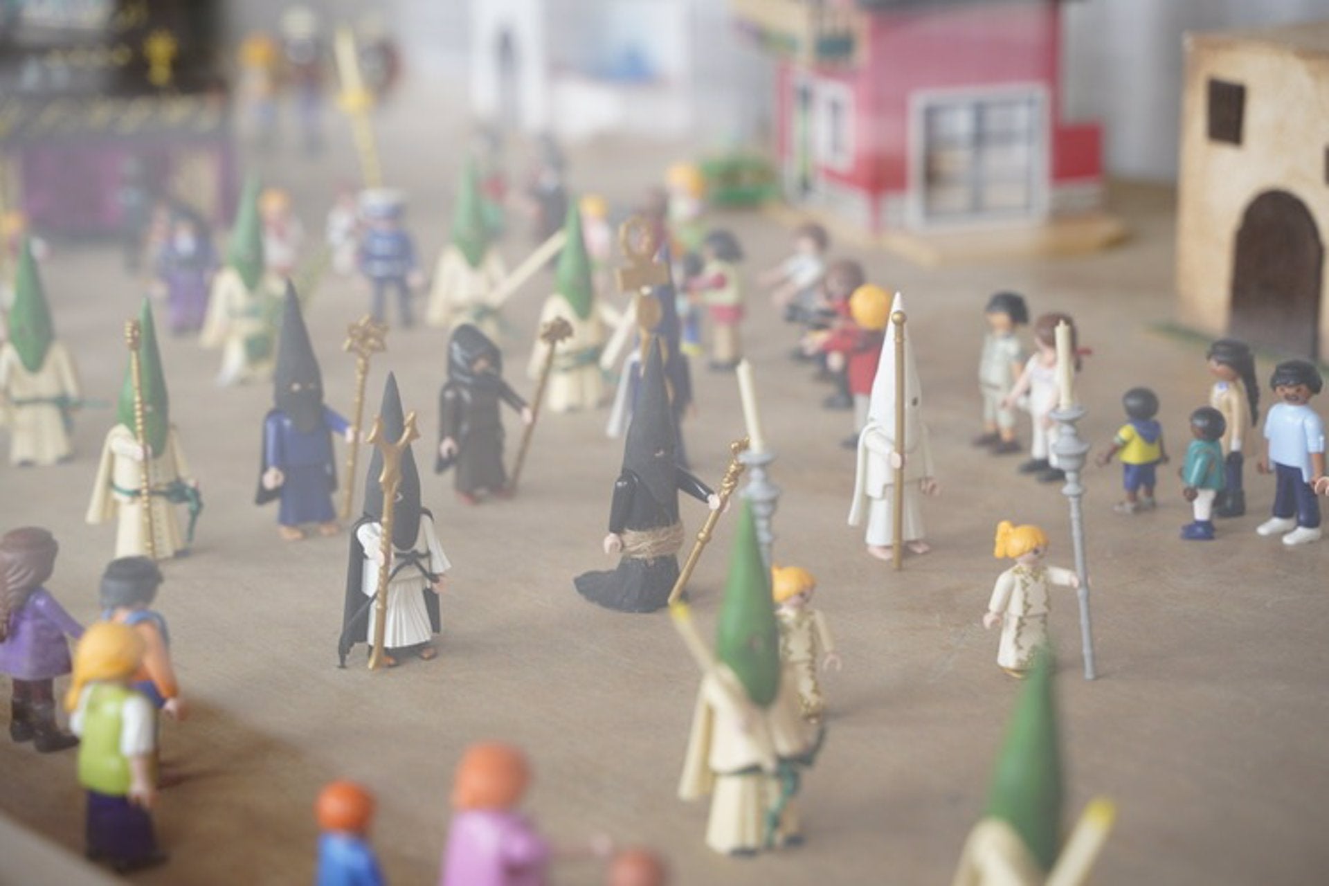 Unos 400 clicks de Playmobil recrean "los momentos clave" de la Semana Santa de Don Benito Unos 400 clicks de Playmobil recrean "los momentos clave" de la Semana Santa de Don Benito