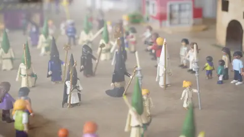 Unos 400 clicks de Playmobil recrean "los momentos clave" de la Semana Santa de Don Benito Unos 400 clicks de Playmobil recrean "los momentos clave" de la Semana Santa de Don Benito
