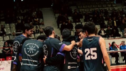 Los jugadores del C&iacute;rculo celebran la victoria