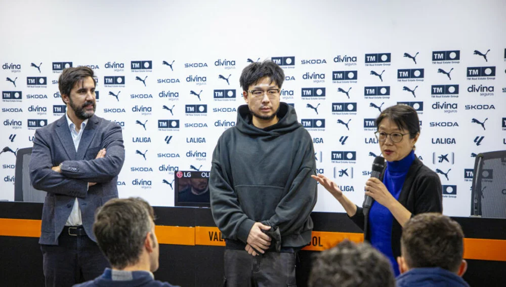 Kiat Lim durante su visita a Valencia el pasado mes de marzo tras ser nombrado presidente del club Kiat Lim durante su visita a Valencia el pasado mes de marzo tras ser nombrado presidente del club