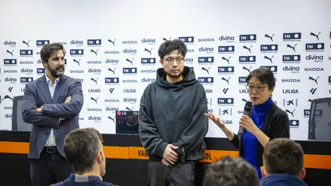 Kiat Lim durante su visita a Valencia el pasado mes de marzo tras ser nombrado presidente del club Kiat Lim durante su visita a Valencia el pasado mes de marzo tras ser nombrado presidente del club