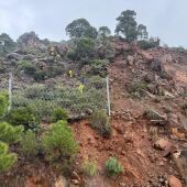 Trabajos en derrumbe carretera de Ronda