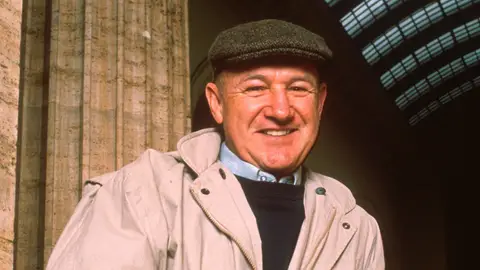 Foto de archivo de Gene Hackman Foto de archivo de Gene Hackman