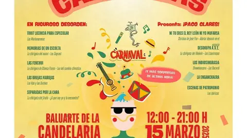 Cartel del evento de callejeras en Cádiz Cartel del evento de callejeras en Cádiz