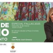Onda Cero Sagunto emite en directo el programa especial de Fallas este miércoles