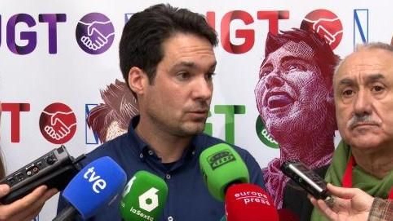 Cristóbal Medeiros:"Entre os obxectivos para o mandaro ser máis cercanos ós traballadores". Cristóbal Medeiros:"Entre os obxectivos para o mandaro ser máis cercanos ós traballadores".