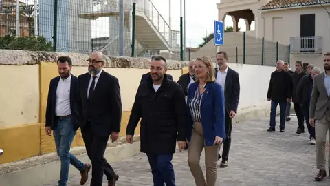 Visita del presidente de Adif a la estación de ferrocarril de Vila-real. Visita del presidente de Adif a la estación de ferrocarril de Vila-real.
