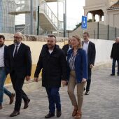 Visita del presidente de Adif a la estación de ferrocarril de Vila-real.