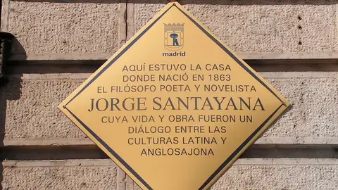 Placa de Jorge Santayana Placa de Jorge Santayana