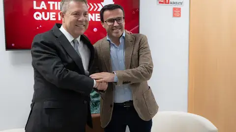 Gallardo plantea a García-Page la necesidad de seguir aligerando plazos para que el AVE Madrid-Lisboa sea realidad en 2030 Gallardo plantea a García-Page la necesidad de seguir aligerando plazos para que el AVE Madrid-Lisboa sea realidad en 2030