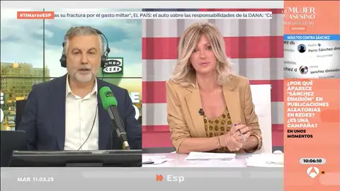Carlos Alsina, en 'Espejo público': "Van tarde las explicaciones de Sánchez en el Congreso sobre Ucrania" Carlos Alsina, en 'Espejo público': "Van tarde las explicaciones de Sánchez en el Congreso sobre Ucrania"