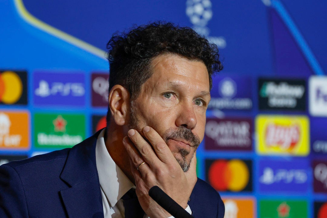 Simeone: "Solo con la grada no vamos a ganar" Simeone: "Solo con la grada no vamos a ganar"