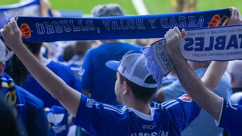 12-3-2025 Aficionados del Real Oviedo en el Carlos Tartiere 12-3-2025 Aficionados del Real Oviedo en el Carlos Tartiere
