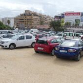 Benidorm inicia la licitación para reordenar el aparcamiento disuasorio de la avenida Beniardá, junto al TRAM