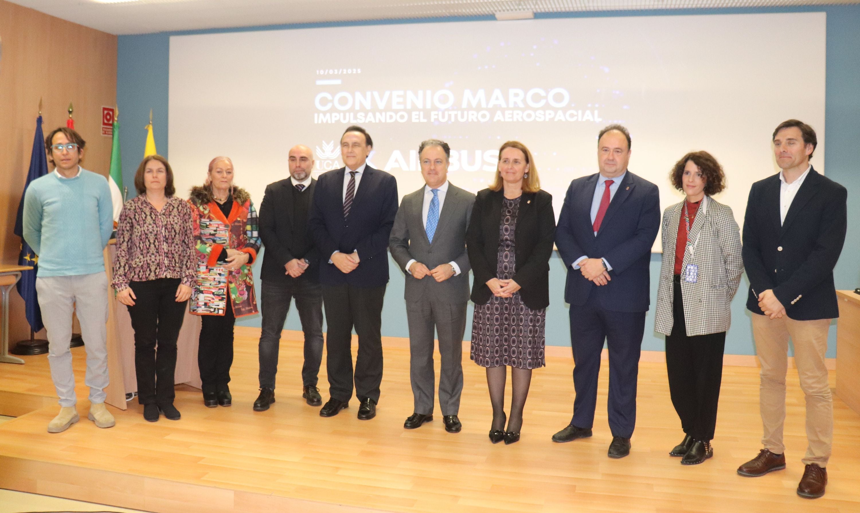 UCA y Airbus, juntas para potenciar la influencia del sector aeroespacial en la Bahía de Cádiz UCA y Airbus, juntas para potenciar la influencia del sector aeroespacial en la Bahía de Cádiz