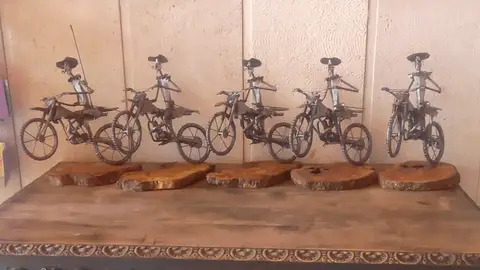 Trofeos Para la prueba de Cózar del Mundial de Motocross Trofeos Para la prueba de Cózar del Mundial de Motocross