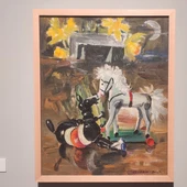 Obra de estilo naif de Gregorio Prieto Obra de estilo naif de Gregorio Prieto