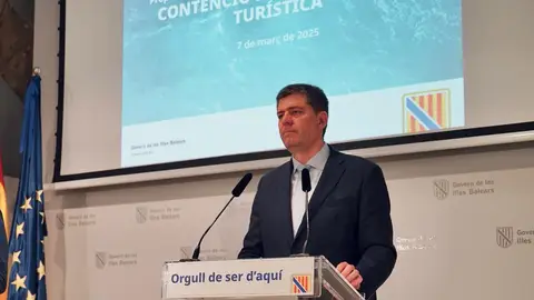 Jaume Bauzà, conseller de turismo, cultura y deporte del Govern de les Illes Balears Jaume Bauzà, conseller de turismo, cultura y deporte del Govern de les Illes Balears