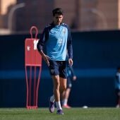 Juanpe, jugador del Málaga CF