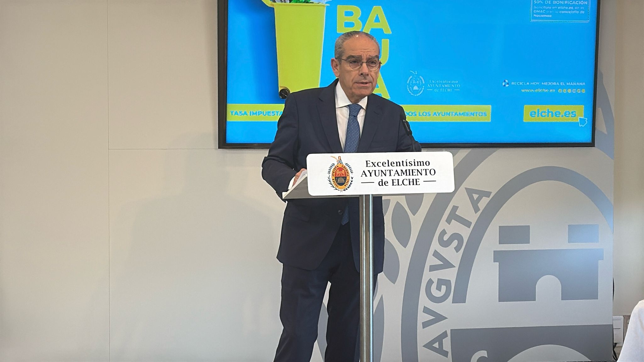 Francisco Soler se convierte en alcalde de Elche en funciones mientras dure el ingreso hospitalario de Pablo Ruz Francisco Soler se convierte en alcalde de Elche en funciones mientras dure el ingreso hospitalario de Pablo Ruz