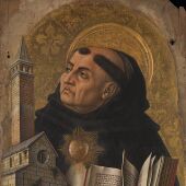 Santo Tomás de Aquino - Carlo Crivelli, The National Gallery