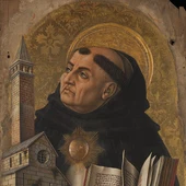 Santo Tomás de Aquino - Carlo Crivelli, The National Gallery Santo Tomás de Aquino - Carlo Crivelli, The National Gallery