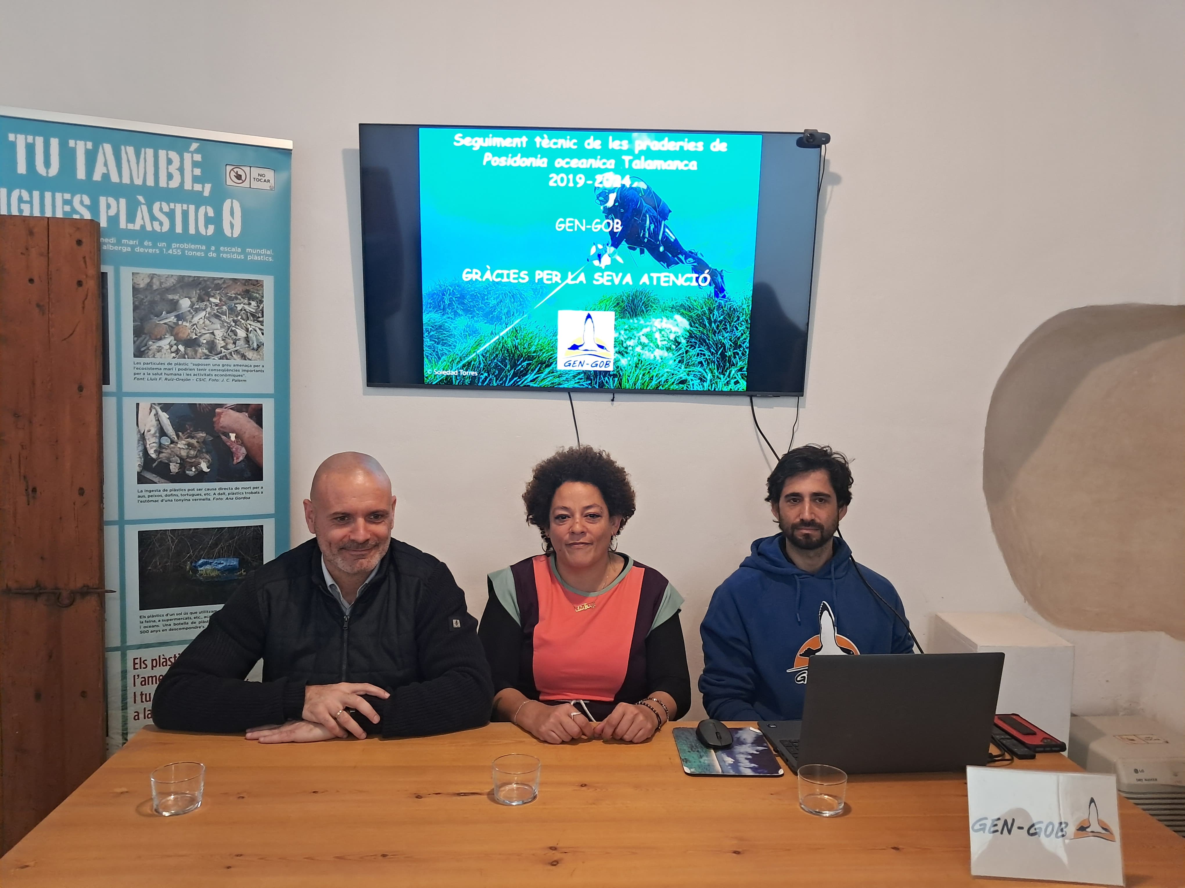 Xisco Sobrado: "El 50% de las praderas de Posidonia de la Bahía de Talamanca están muertas" Xisco Sobrado: "El 50% de las praderas de Posidonia de la Bahía de Talamanca están muertas"