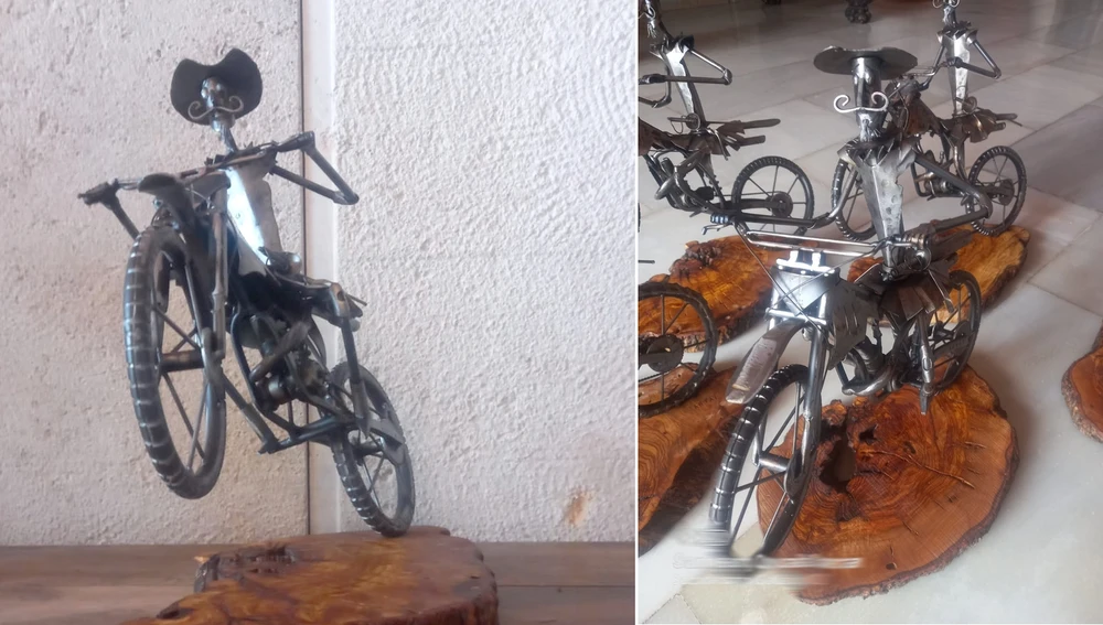 Trofeos para la prueba del Mundial de Motocross a ceelbrar en Cózar Trofeos para la prueba del Mundial de Motocross a ceelbrar en Cózar