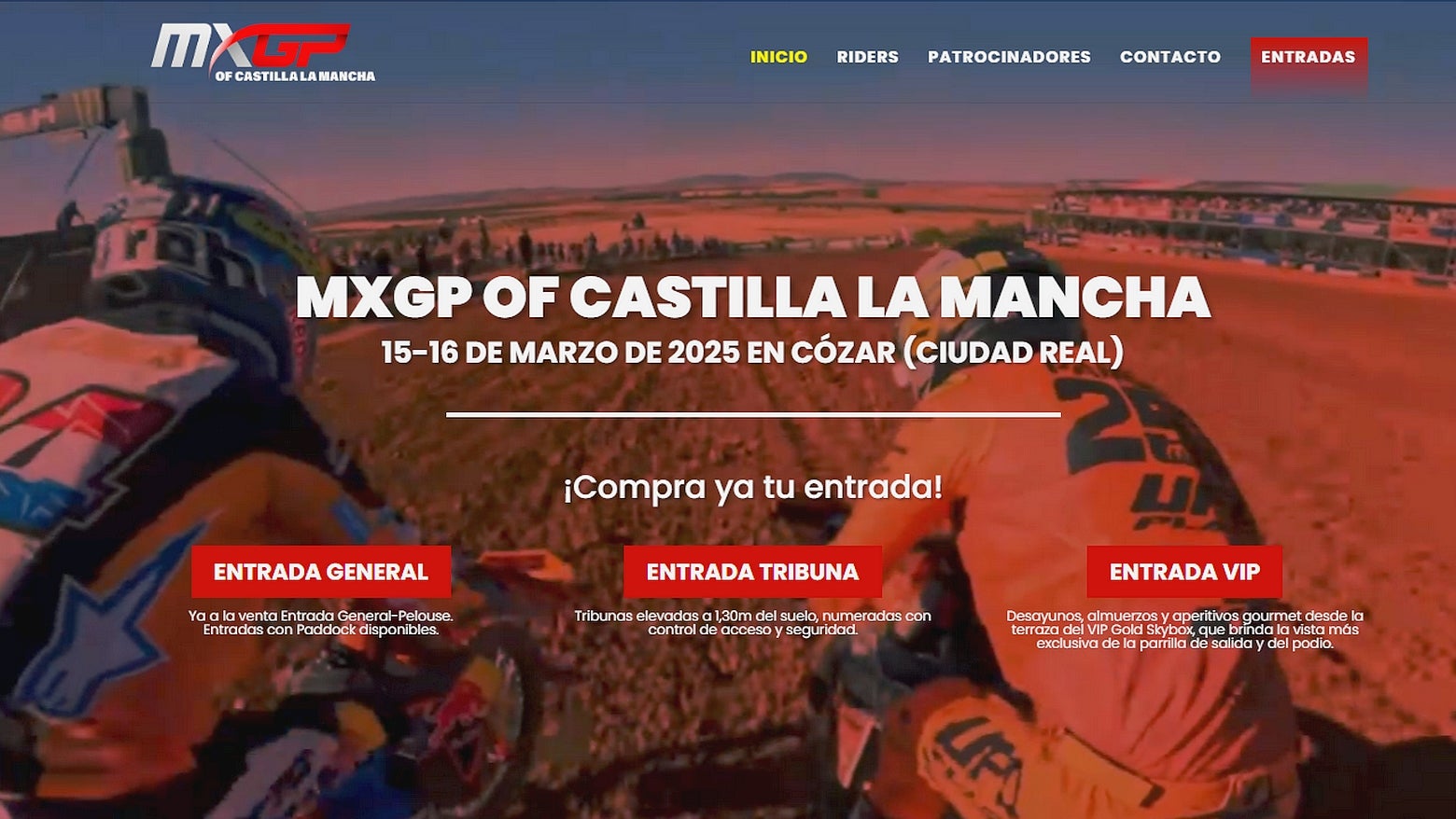 Cózar vuelve a acoger una prueba del Mundial de Motocross Cózar vuelve a acoger una prueba del Mundial de Motocross