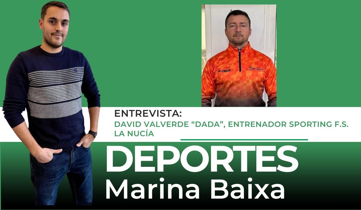 Con David Valverde, entrenador del Sporting Fútbol Sala La Nucía, analizamos la situación del equipo Con David Valverde, entrenador del Sporting Fútbol Sala La Nucía, analizamos la situación del equipo