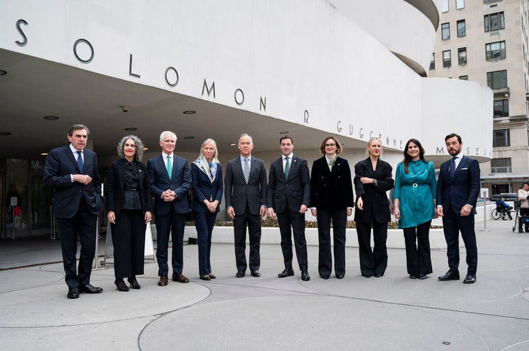 El lehendakari planea con Guggenheim de Nueva York la ampliación de su museo en Urdaibai El lehendakari planea con Guggenheim de Nueva York la ampliación de su museo en Urdaibai