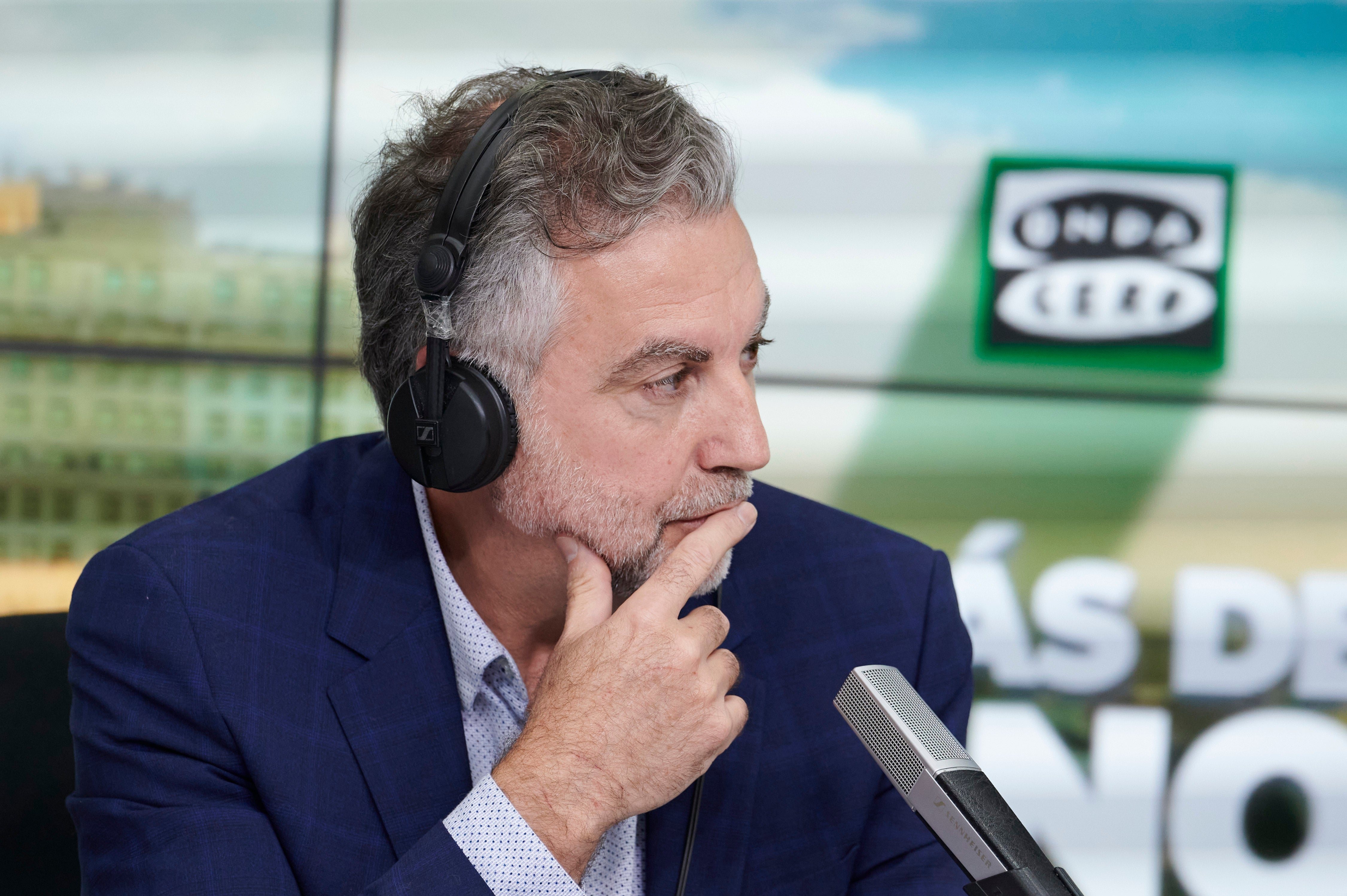 Carlos Alsina en el estudio Carlos Alsina en el estudio