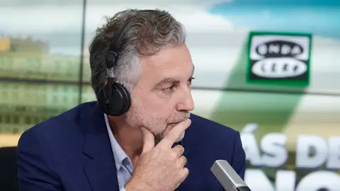 Carlos Alsina en el estudio Carlos Alsina en el estudio