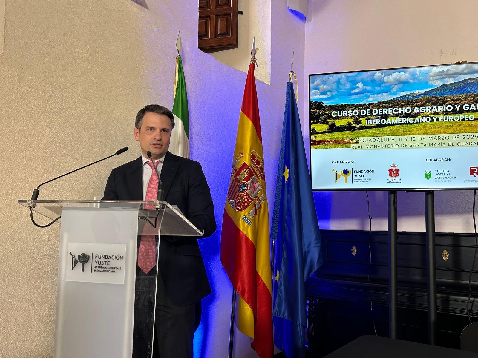 Abel Bautista aborda los desafíos del sector agrícola y ganadero extremeño ante la nueva situación geopolítica Abel Bautista aborda los desafíos del sector agrícola y ganadero extremeño ante la nueva situación geopolítica