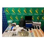 Material incautado por la Guardia Civil Material incautado por la Guardia Civil