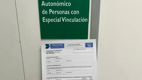 Registro personas especial vinculación Registro personas especial vinculación