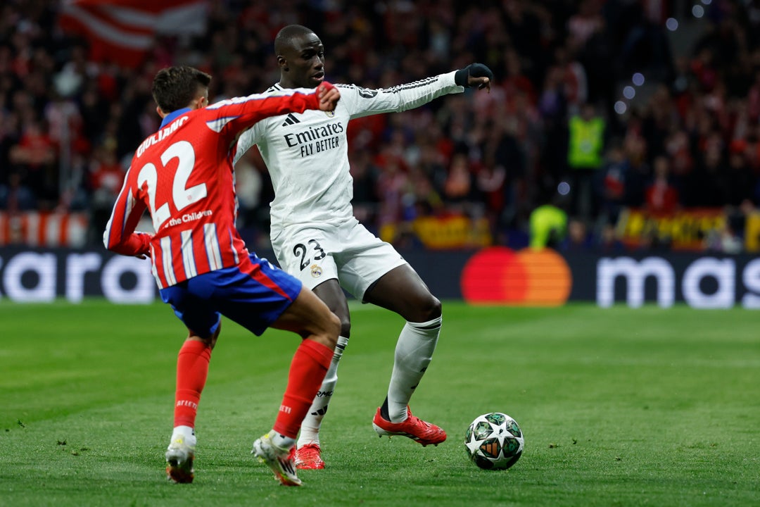 Mendy estará entre tres y cuatro semanas de baja Mendy estará entre tres y cuatro semanas de baja
