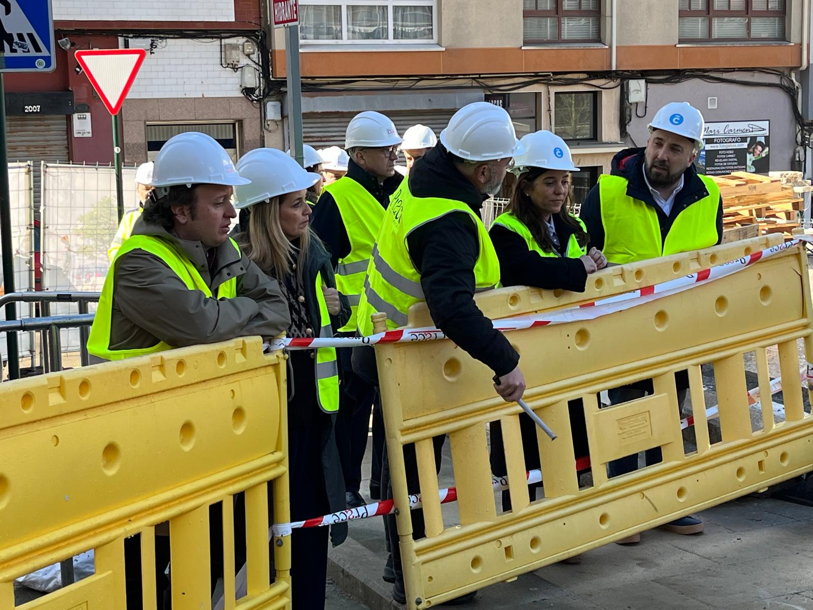 Las obras del mercado de Monte Alto llegan a su ecuador Las obras del mercado de Monte Alto llegan a su ecuador