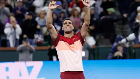 Alcaraz alcanza las semifinales de Indian Wells por cuarta vez consecutiva Alcaraz alcanza las semifinales de Indian Wells por cuarta vez consecutiva
