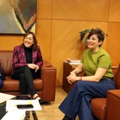 Estat, Generalitat i Barcelona defensen plegats el topall de preus des de la seu de Territori Estat, Generalitat i Barcelona defensen plegats el topall de preus des de la seu de Territori