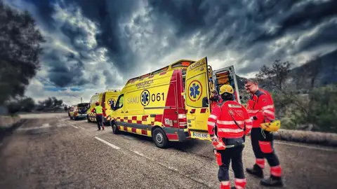 Imagen de archivo del Servicio de Atención Médica Urgente (SAMU) 061 de Baleares Imagen de archivo del Servicio de Atención Médica Urgente (SAMU) 061 de Baleares