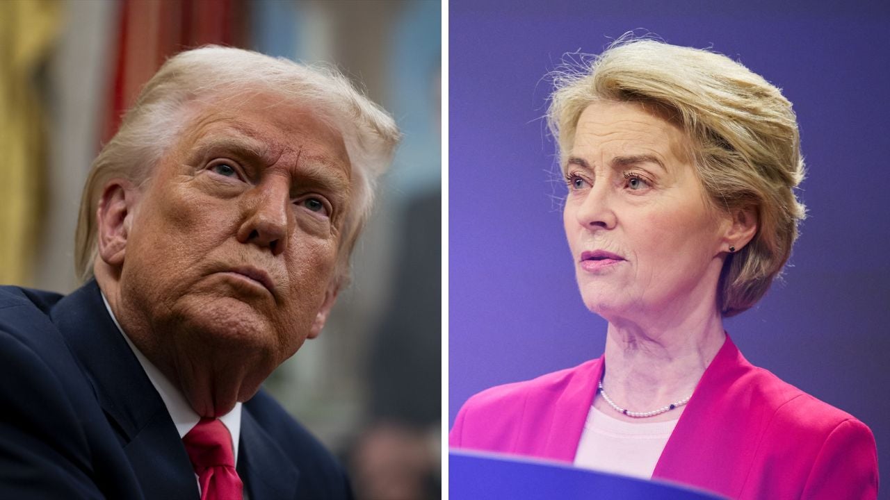 A cara de perros: la UE y Estados Unidos empiezan por fin a negociar la guerra comercial A cara de perros: la UE y Estados Unidos empiezan por fin a negociar la guerra comercial