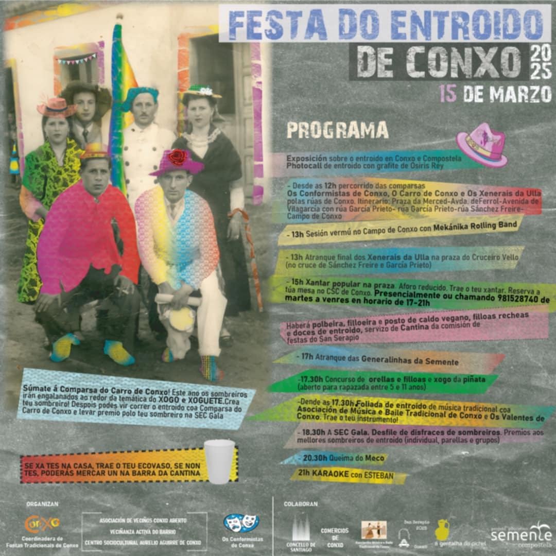 El Carnaval de Conxo y el desfile de las Xeneraliñas da Semente ponen punto y final a las fiestas de este año en Santiago El Carnaval de Conxo y el desfile de las Xeneraliñas da Semente ponen punto y final a las fiestas de este año en Santiago