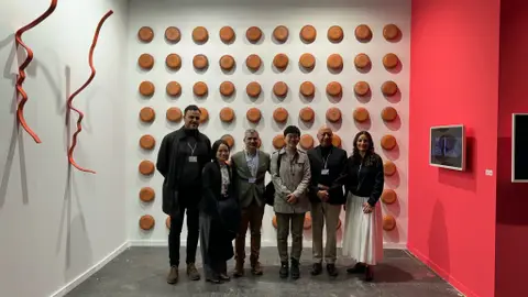 El stand de Genalguacil Pueblo Museo recibe miles de visitas durante la celebración de ARCO Madrid 2025 Arco